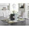 Global Furniture Usa Contemporary  D219Dt + D915Dc White 2809 - alternate 1